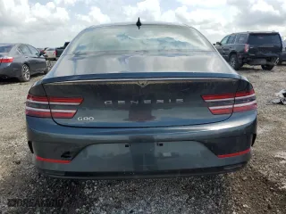 2023 Genesis Electrified G80 with VIN KMTGE4S17PU007500, listed as a Copart auction lot 53952055 with 6,226 mi miles and Clean Title. Bid and sale history available at carsss.com. Image 6.