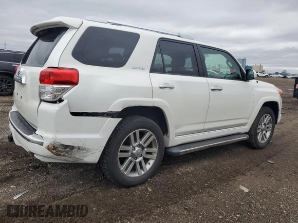 2010 Toyota 4Runner Trail with VIN JTEBU5JR8A5019936, listed as a Copart auction lot 53885225 with 67,637 mi miles and Salvage Title. Bid and sale history available at DreamBid. Image 3.
