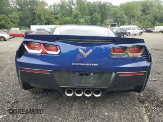 2017 Chevrolet Corvette 1LT with VIN 1G1YB2D75H5101851, listed as a Copart auction lot 69375164 with 9,778 mi miles and Salvage Title. Bid and sale history available at carsss.com. Image 6.