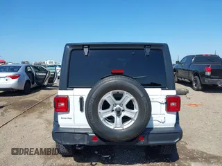 2021 Jeep Wrangler Unlimited Willys with VIN 1C4HJXDN7MW535893, listed as a IAAI auction lot 41984525 with 61,945 mi miles and . Bid and sale history available at DreamBid. Image 17.