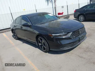 2023 Honda Accord Sport with VIN 1HGCY2F5XPA059065, listed as a IAAI auction lot 42397166 with Not provided miles and . Bid and sale history available at DreamBid. Image 1.