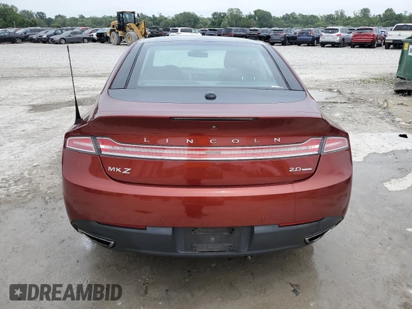 2014 Lincoln MKZ with VIN 3LN6L2G98ER829998, listed as a Copart auction lot 56548145 with 88,050 mi miles and Salvage title. Bid and sale history available at DreamBid. Image 6.