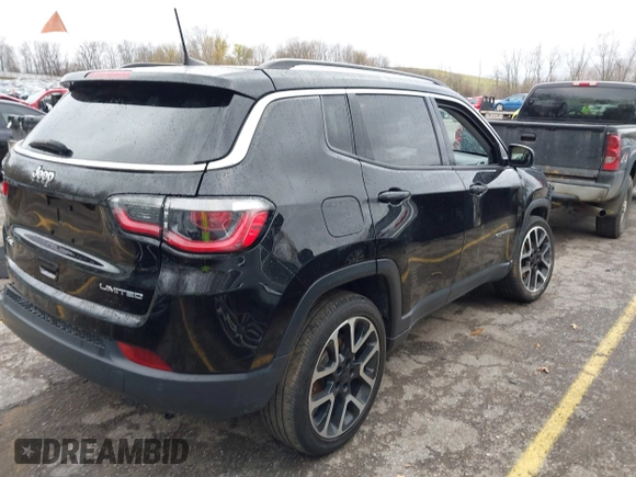 2021 Jeep Compass Limited with VIN 3C4NJDCB1MT526105, listed as a IAAI auction lot 40770390 with 89,856 mi miles and . Bid and sale history available at carsss.com. Image 4.