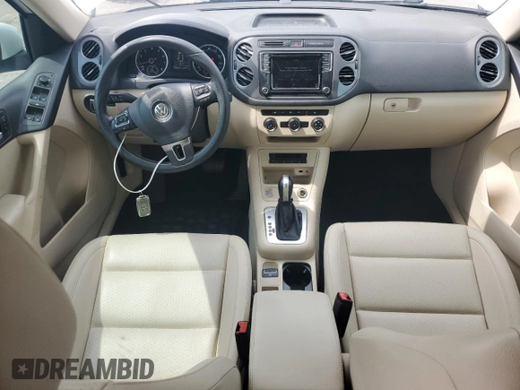 2017 Volkswagen Tiguan S with VIN WVGAV7AX7HK017576, listed as a Copart auction lot 58487455 with 100,034 mi miles and Salvage title. Bid and sale history available at DreamBid. Image 8.