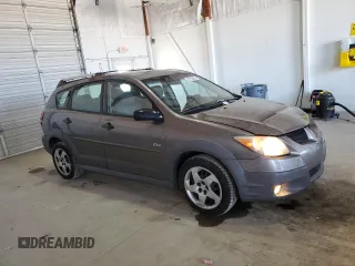 2004 Pontiac Vibe with VIN 5Y2SM62844Z407808, listed as a Copart auction lot 52230425 with 233,304 mi miles and Salvage title. Bid and sale history available at DreamBid. Image 4.