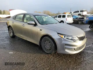 2018 Kia Optima LX with VIN 5XXGT4L39JG210194, listed as a Copart auction lot 86738414 with 54,713 mi miles and Salvage Title. Bid and sale history available at carsss.com. Image 4.
