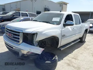2012 GMC Sierra 1500 SLE with VIN 3GTP1VE0XCG132555, listed as a IAAI auction lot 41795054 with 171,042 mi miles and . Bid and sale history available at DreamBid. Image 2.