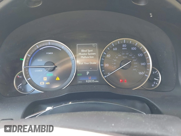 2017 Lexus ES 300h with VIN JTHBW1GG2H2140551, listed as a IAAI auction lot 41868723 with 92,035 mi miles and . Bid and sale history available at DreamBid. Image 7.