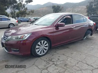 2013 Honda Accord EX-L with VIN 1HGCR2F8XDA168189, listed as a IAAI auction lot 42188246 with 235,286 mi miles and . Bid and sale history available at DreamBid. Image 22.