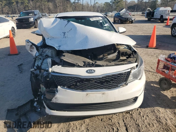 2016 Kia Optima LX with VIN KNAGT4L36G5088100, listed as a Copart auction lot 48750785 with 95,141 mi miles and Salvage Title. Bid and sale history available at carsss.com. Image 5.