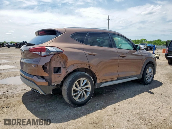 2017 Hyundai Tucson Sport with VIN KM8J33A29HU385636, listed as a Copart auction lot 58720035 with 137,120 mi miles and Clean title. Bid and sale history available at DreamBid. Image 3.