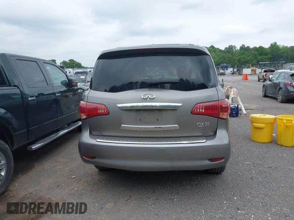 2012 Infiniti QX56 7-passenger z VIN JN8AZ2NEXC9020903, wystawiony jako IAAI lot #42295424 z przebiegiem 181 714 mil mil oraz . Historia ofert i sprzedaży dostępna na DreamBid. Obrazek 16.