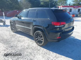 2018 Jeep Grand Cherokee Laredo E with VIN 1C4RJEAG0JC168721, listed as a IAAI auction lot 41162675 with 191,820 mi miles. Bid and sale history available at carsss.com. Image 3.