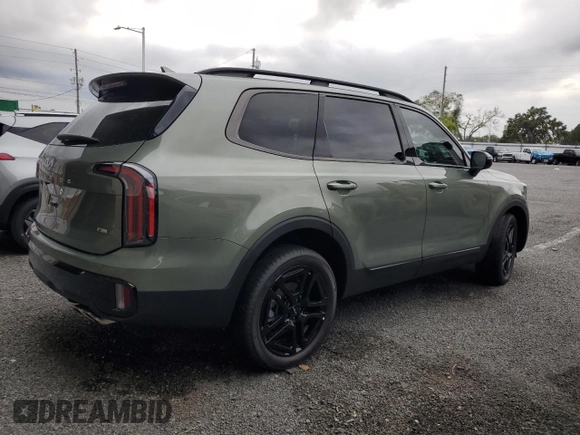 2024 Kia Telluride SX X-Line with VIN 5XYP5DGC2RG555644, listed as a Copart auction lot 81034464 with 14 mi miles and Salvage Title. Bid and sale history available at carsss.com. Image 3.