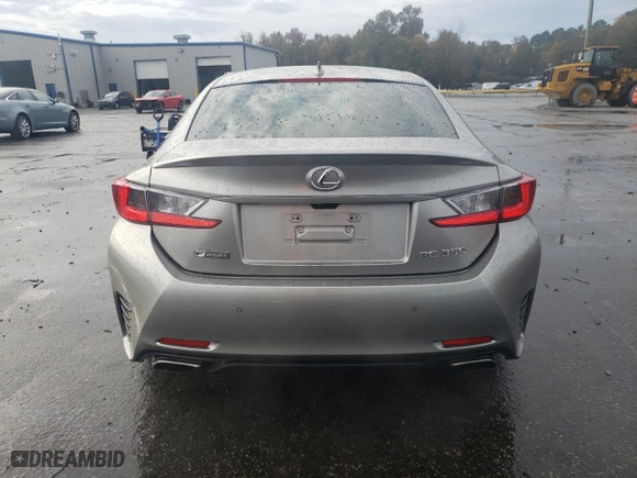 2015 Lexus RC 350 with VIN JTHHE5BC5F5007738, listed as a Copart auction lot 79508924 with 55,098 mi miles and Salvage Title. Bid and sale history available at carsss.com. Image 6.