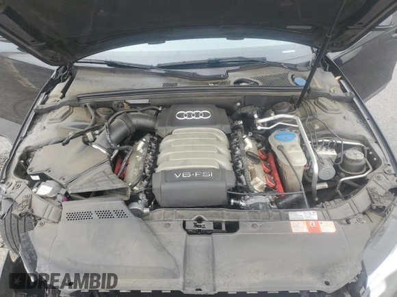 2009 Audi A4 3.2L Prestige with VIN WAUMK78K19N046315, listed as a Copart auction lot 44050865 with 124,091 mi miles and Salvage Title. Bid and sale history available at carsss.com. Image 12.