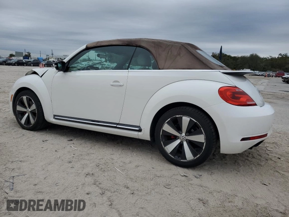 2013 Volkswagen Beetle with VIN 3VW7S7AT9DM816943, listed as a Copart auction lot 88466695 with 77,265 mi miles and Salvage Title. Bid and sale history available at DreamBid. Image 2.