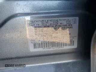2020 Nissan Sentra S with VIN 3N1AB8BV6LY218365, listed as a Copart auction lot 41756425 with 37,580 mi miles and Salvage Title. Bid and sale history available at DreamBid. Image 14.