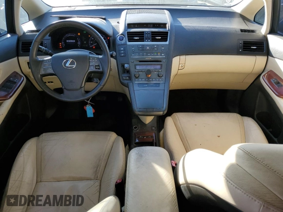 2010 Lexus HS 250h with VIN JTHBB1BA2A2005333, listed as a Copart auction lot 88473215 with 212,186 mi miles and Salvage Title. Bid and sale history available at DreamBid. Image 8.