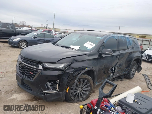 2024 Chevrolet Traverse with VIN 1GNESYKW8RJ134785, listed as a IAAI auction lot 41635921 with 60,243 mi miles and . Bid and sale history available at DreamBid. Image 17.