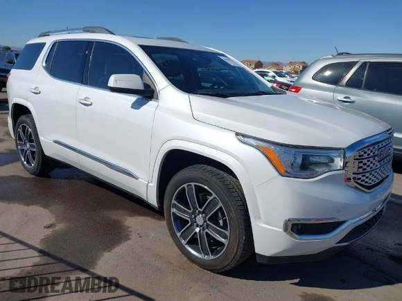 2019 GMC Acadia Denali with VIN 1GKKNPLS9KZ166469, listed as a IAAI auction lot 41857034 with 53,721 mi miles and . Bid and sale history available at carsss.com. Image 1.