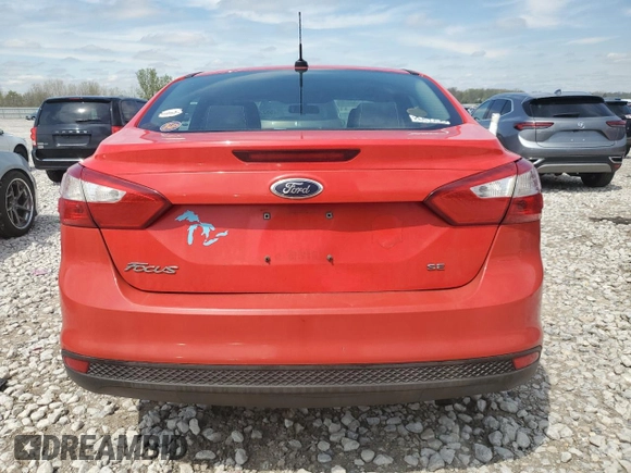 2012 Ford Focus SE with VIN 1FAHP3F23CL234716, listed as a Copart auction lot 55239455 with 165,233 mi miles and Clean Title. Bid and sale history available at DreamBid. Image 6.