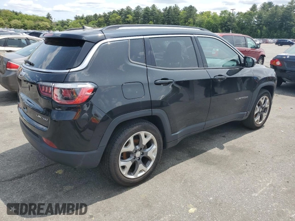 2020 Jeep Compass Limited with VIN 3C4NJCCB1LT231188, listed as a Copart auction lot 57659365 with 77,929 mi miles and Salvage title. Bid and sale history available at DreamBid. Image 3.