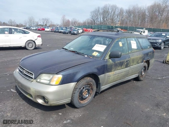 2002 Subaru Legacy Wagon Outback w/All Weather Pkg with VIN 4S3BH675527625204, listed as a IAAI auction lot 42022465 with 255,720 mi miles. Bid and sale history available at carsss.com. Image 2.