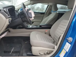 2020 Ford Fusion SE with VIN 3FA6P0LUXLR170087, listed as a Copart auction lot 43357105 with 59,395 mi miles and Salvage title. Bid and sale history available at DreamBid. Image 7.