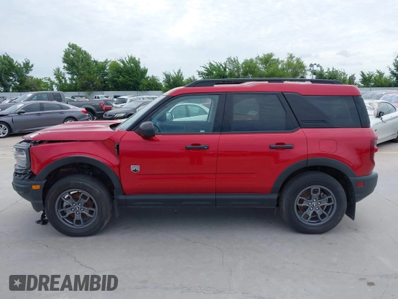 2021 Ford Bronco Sport Big Bend z VIN 3FMCR9B61MRA57270, wystawiony jako IAAI lot #42426617 z przebiegiem 17 719 mil mil oraz . Historia ofert i sprzedaży dostępna na DreamBid. Obrazek 14.