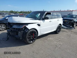 2021 Land Rover Range Rover Sport HST with VIN SALWS2RU5MA760939, listed as a IAAI auction lot 41263100 with 66,712 mi miles. Bid and sale history available at carsss.com. Image 18.