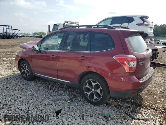 2015 Subaru Forester XT Touring with VIN JF2SJGWC8FH466237, listed as a Copart auction lot 60510055 with 58,513 mi miles and Salvage title. Bid and sale history available at DreamBid. Image 2.