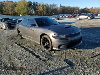 2019 Dodge Charger GT with VIN 2C3CDXHGXKH578962, listed as a Copart auction lot 81716694 with 90,943 mi miles and Salvage Title. Bid and sale history available at DreamBid. Image 10.