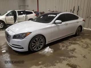 2017 Genesis G80 3.8L with VIN KMHGN4JE8HU203249, listed as a Copart auction lot 51466455 with 72,790 mi miles and Clean Title. Bid and sale history available at carsss.com. Image 1.