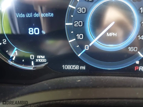 2016 Cadillac Escalade Platinum with VIN 1GYS4DKJ5GR260260, listed as a IAAI auction lot 41476668 with 108,058 mi miles. Bid and sale history available at carsss.com. Image 7.