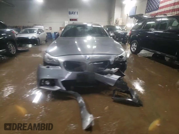 2014 BMW 5 Series 535i with VIN WBA5B1C52ED476681, listed as a Copart auction lot 47483375 with 136,611 mi miles and Salvage Title. Bid and sale history available at carsss.com. Image 13.