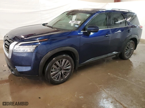 2022 Nissan Pathfinder SL with VIN 5N1DR3CB6NC269031, listed as a Copart auction lot 44126175 with 39,640 mi miles and Clean Title. Bid and sale history available at carsss.com. Image 1.