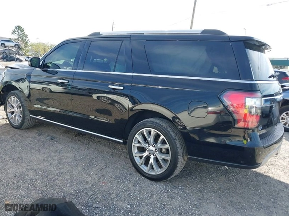 2018 Ford Expedition Max Limited with VIN 1FMJK2AT0JEA66289, listed as a IAAI auction lot 41737046 with 104,802 mi miles. Bid and sale history available at carsss.com. Image 3.