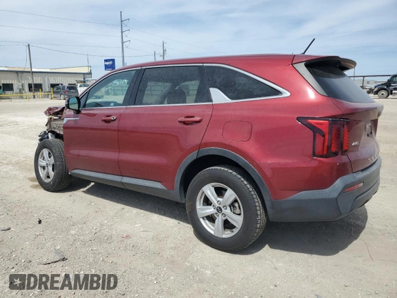 2021 Kia Sorento LX z VIN 5XYRGDLC6MG045413, wystawiony jako Copart lot #48747905 z przebiegiem 60 090 mil mil oraz Szkoda całkowita • Salvage title. Historia ofert i sprzedaży dostępna na DreamBid. Obrazek 2.
