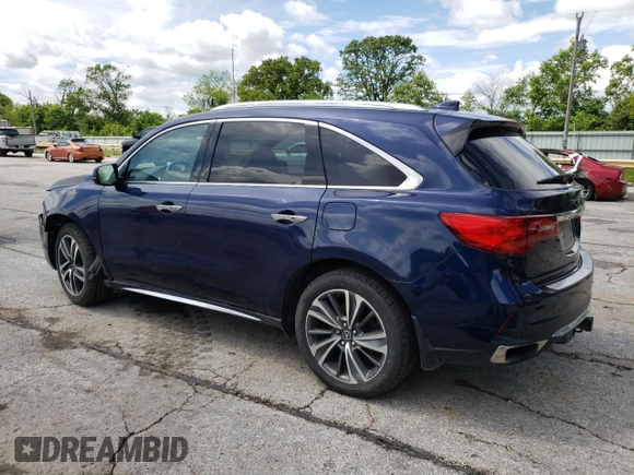 2017 Acura MDX Advance z VIN 5FRYD4H90HB011044, wystawiony jako Copart lot #55206385 z przebiegiem 201 377 mil mil oraz Szkoda całkowita • Salvage title. Historia ofert i sprzedaży dostępna na DreamBid. Obrazek 2.