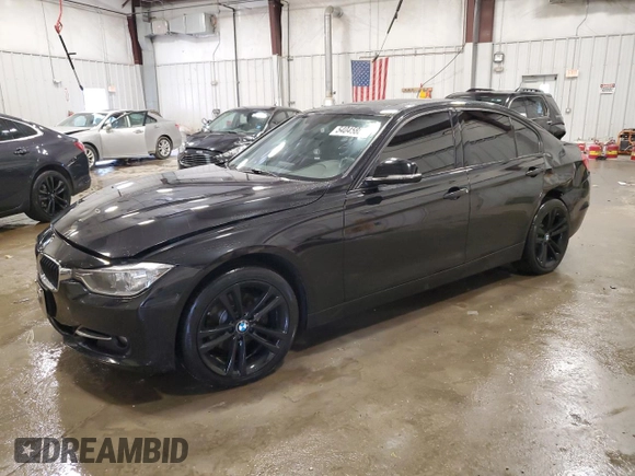 2015 BMW 3 Series 328i xDrive with VIN WBA3B3G50FNR87542, listed as a Copart auction lot 54045805 with 96,696 mi miles and Clean title. Bid and sale history available at DreamBid. Image 1.