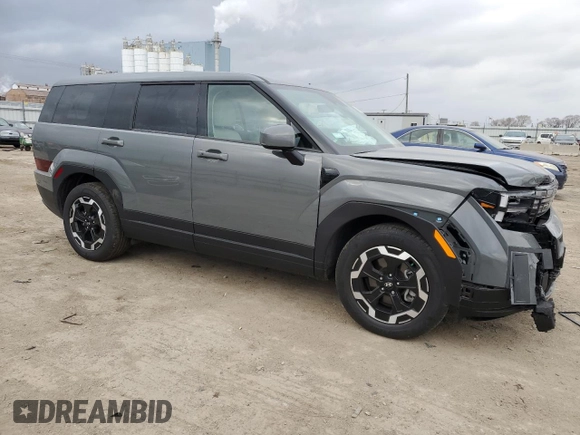 2024 Hyundai Santa Fe SE with VIN 5NMP1DGL2RH035865, listed as a Copart auction lot 84512534 with 19,130 mi miles and Salvage title. Bid and sale history available at DreamBid. Image 4.