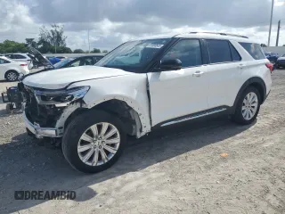 2022 Ford Explorer Limited with VIN 1FMSK7FH0NGC32018, listed as a Copart auction lot 61068645 with 14,531 mi miles and Salvage title. Bid and sale history available at DreamBid. Image 1.