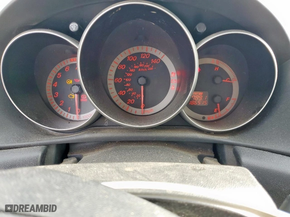 2008 Mazda Mazda3 s Grand Touring with VIN JM1BK343X81787165, listed as a Copart auction lot 51513695 with 186,515 mi miles and Salvage Title. Bid and sale history available at carsss.com. Image 9.
