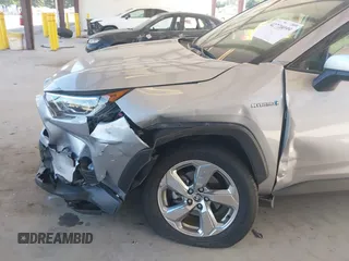 2021 Toyota RAV4 Hybrid LE with VIN JTMB6RFV1MD021212, listed as a IAAI auction lot 42770099 with 39,455 mi miles and . Bid and sale history available at DreamBid. Image 6.