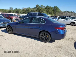 2019 Alfa Romeo Giulia Sport with VIN ZARFAMAN7K7621714, listed as a Copart auction lot 81735784 with 40,273 mi miles and Clean Title. Bid and sale history available at carsss.com. Image 2.