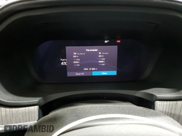 2023 Volvo V90 Ultimate with VIN YV4062NC5P1165587, listed as a Copart auction lot 57703405 with 27,860 mi miles and Salvage title. Bid and sale history available at DreamBid. Image 9.