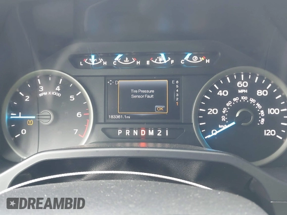2016 Ford F-150 XLT with VIN 1FTEW1EP0GFB53114, listed as a IAAI auction lot 42132949 with 183,361 mi miles and . Bid and sale history available at DreamBid. Image 7.