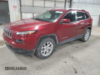 2015 Jeep Cherokee Latitude z VIN 1C4PJMCS9FW616012, wystawiony jako Copart lot #51505865 z przebiegiem 76 544 mil mil oraz Szkody całkowita. Historia ofert i sprzedaży dostępna na DreamBid. Obrazek 1.