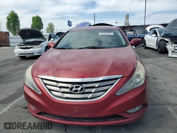 2011 Hyundai Sonata Limited with VIN 5NPEC4AC8BH061132, listed as a Copart auction lot 53502505 with 139,884 mi miles and Clean Title. Bid and sale history available at carsss.com. Image 5.